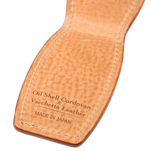 オイルシェルコードバン＆ヴァケッタレザー