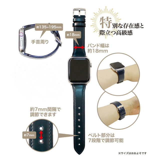 【キプリス】ウォッチバンド(Apple watch対応)（Ｌ）■コードバンアクセサリーズ