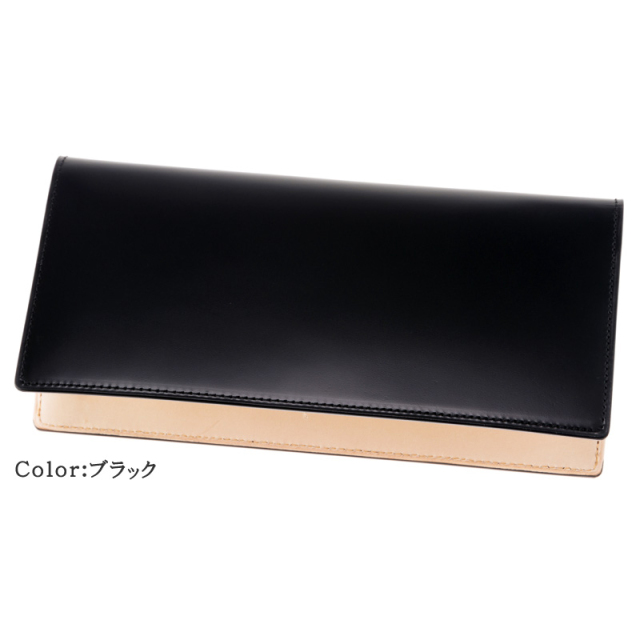 キプリス】長財布(ササマチ束入・小銭入れなし)□新コードバン