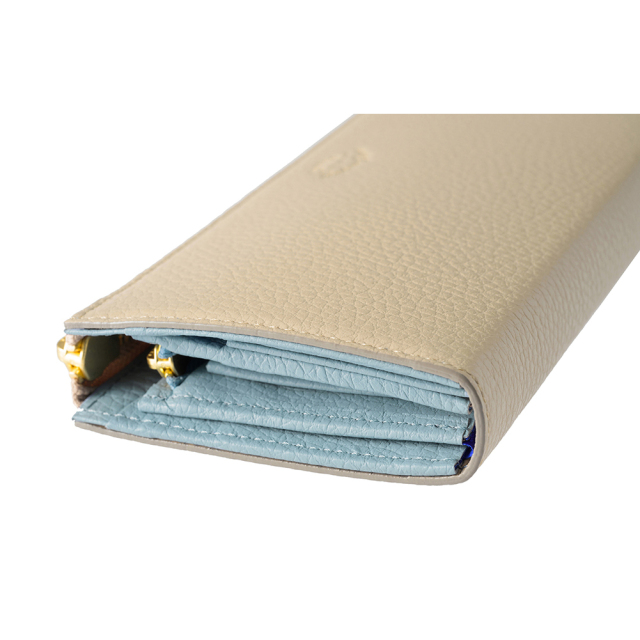 【キプリス】ハニーセル長財布(L字ラウンドファスナー束入)■ルミナス