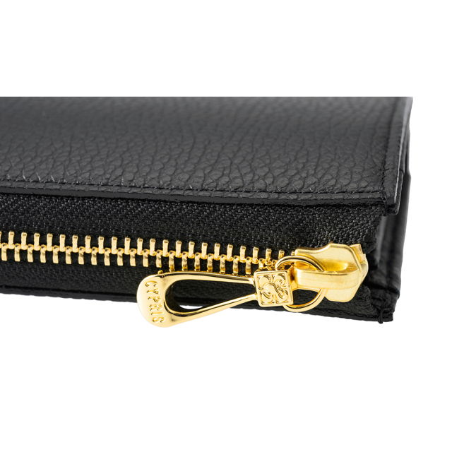 【キプリス】ハニーセル長財布(L字ラウンドファスナー束入)■ルミナス