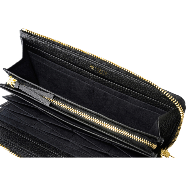 【キプリス】ハニーセル長財布(L字ラウンドファスナー束入)■ルミナス