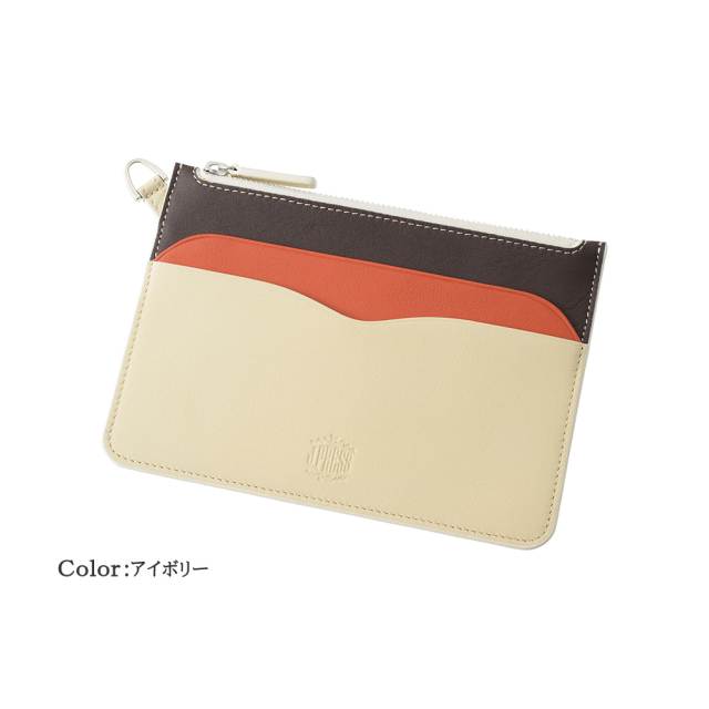 【J.PRESS】薄型ポーチ■マルチカラー