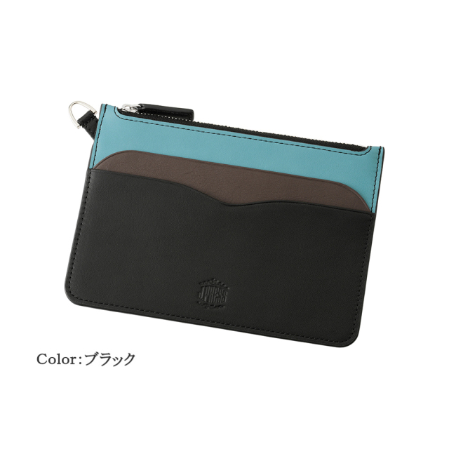 【J.PRESS】薄型ポーチ■マルチカラー