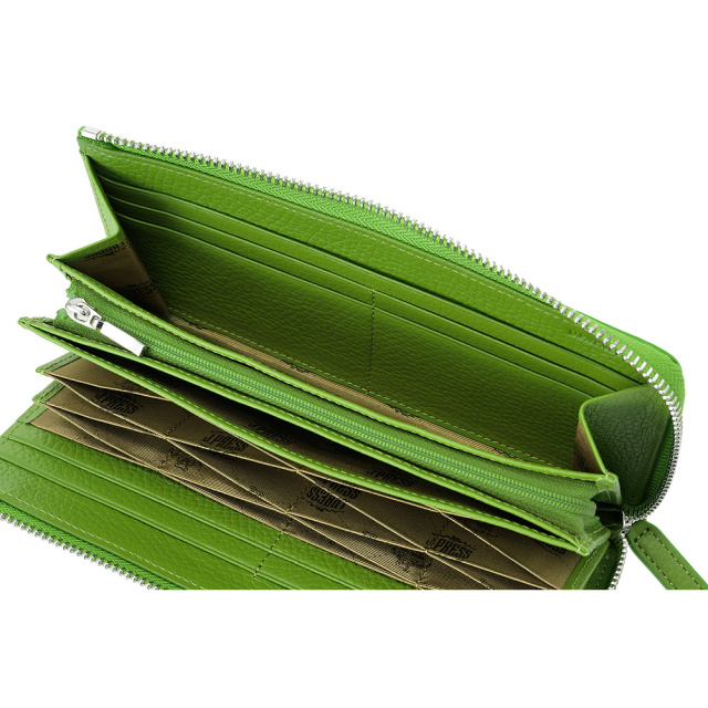 【J.PRESS】ハニーセル長財布(L字ラウンドファスナー)■バックブル