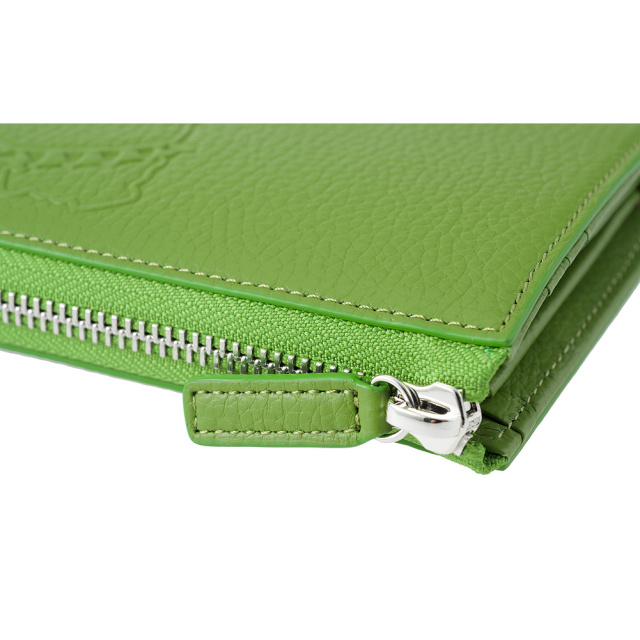 【J.PRESS】ハニーセル長財布(L字ラウンドファスナー)■バックブル