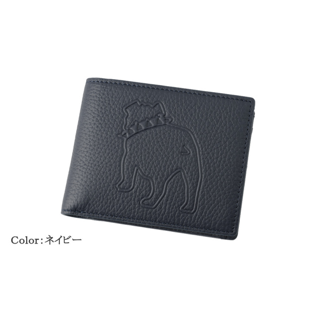 【J.PRESS】二つ折り財布(小銭入れ付き札入)■バックブル