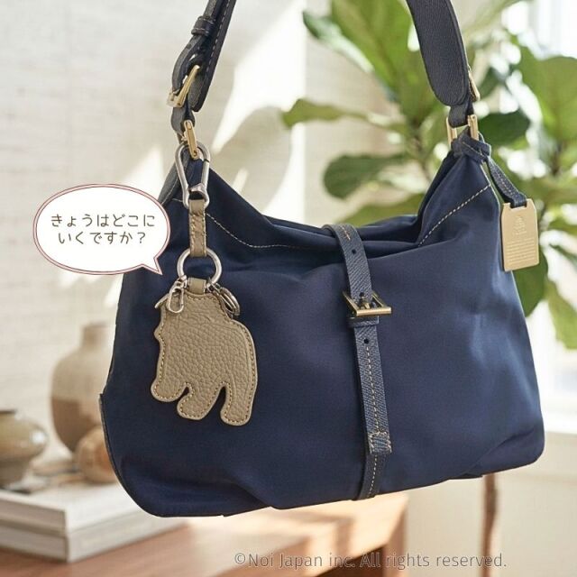 【J.PRESS】チャームキーホルダー■バックブル