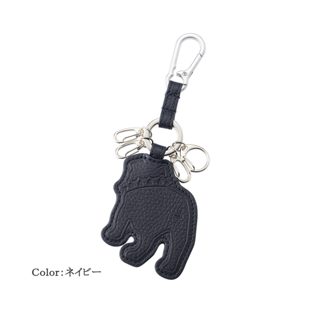 【J.PRESS】チャームキーホルダー■バックブル