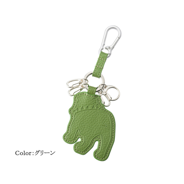 【J.PRESS】チャームキーホルダー■バックブル