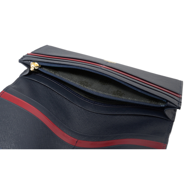 長財布(小銭入れ付きササマチ束入)■エンブレムボタン