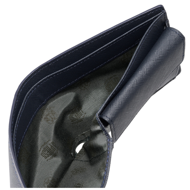 J.PRESS】二つ折り財布(小銭入れ付き札入)□エンブレムボタン