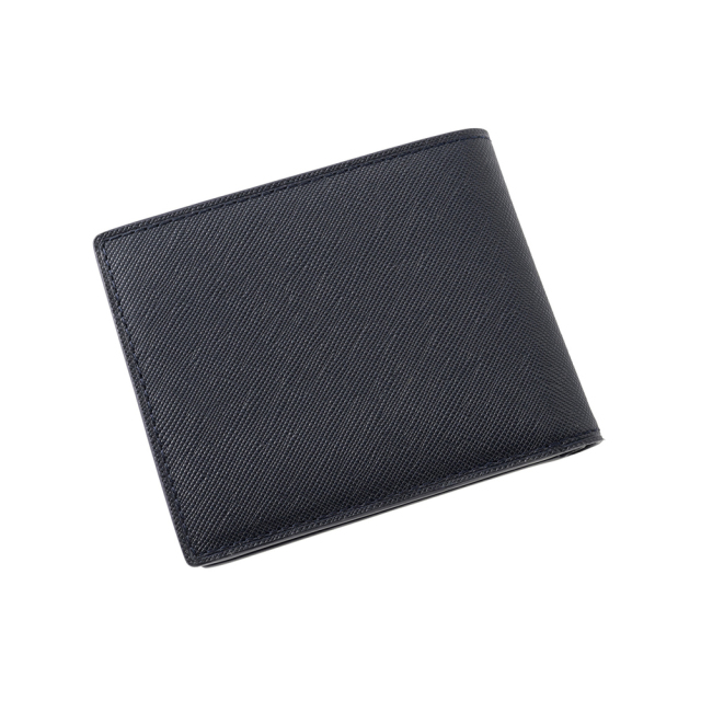 二つ折り財布(小銭入れ付き札入)■エンブレムボタン