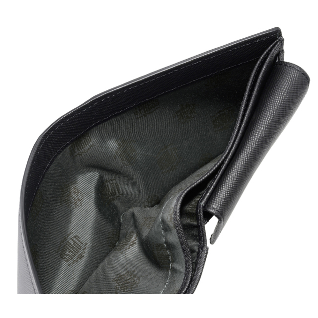 二つ折り財布(小銭入れ付き札入)■エンブレムボタン