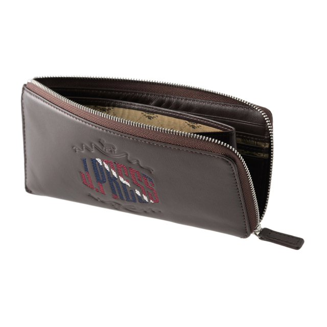 マルチ長財布(Ｌ字ラウンドファスナー)■オーセンティックレジメンタル