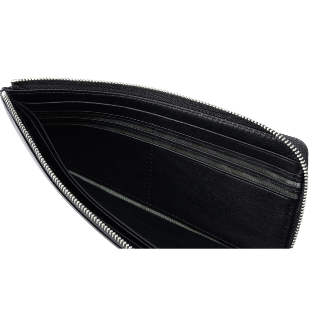 マルチ長財布(Ｌ字ラウンドファスナー)■オーセンティックレジメンタル