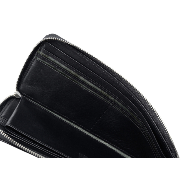 マルチ長財布(Ｌ字ラウンドファスナー)■オーセンティックレジメンタル