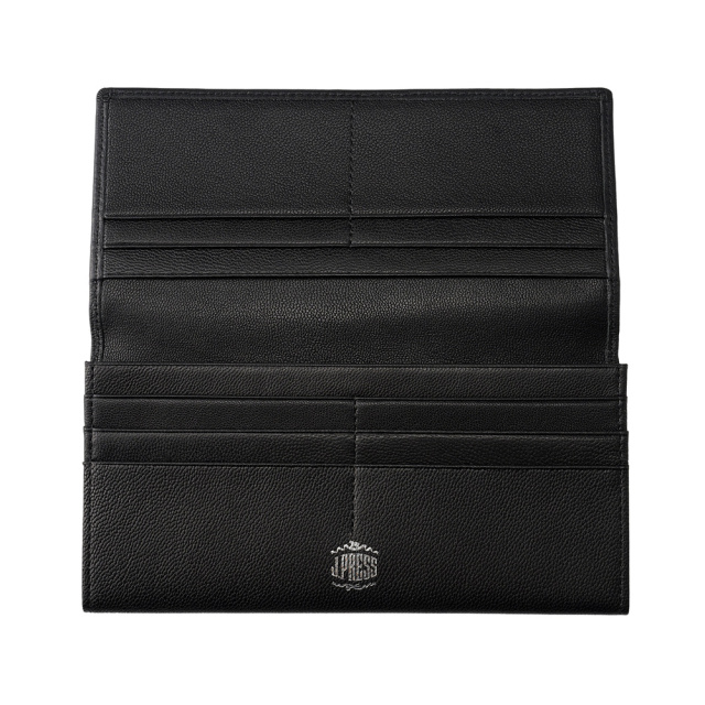 【J.PRESS】長財布(ササマチ束入・小銭入れなし)■シープ×ゴート