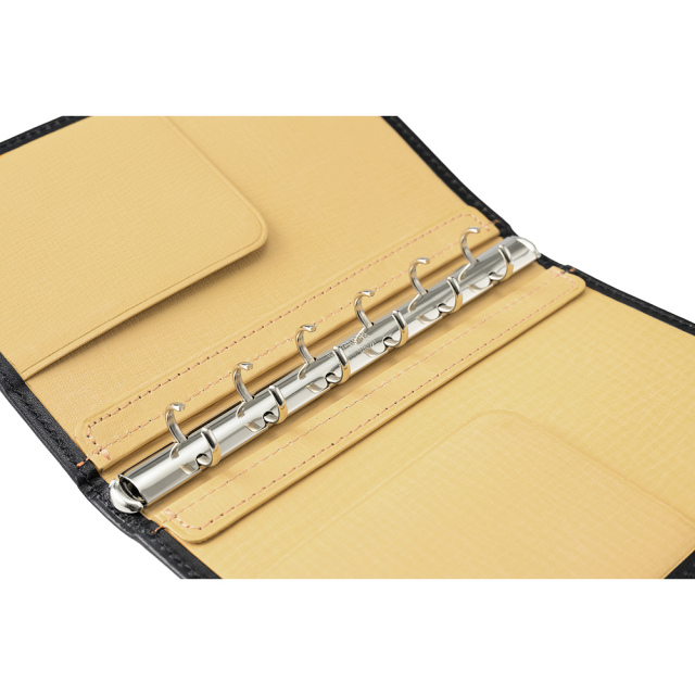 【キプリス】手帳 (ミニ6穴11mm)■シラサギレザー