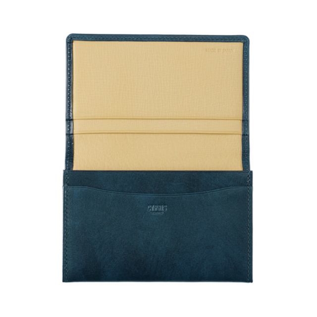 【キプリス】名刺入れ(ササマチ)■シラサギレザー