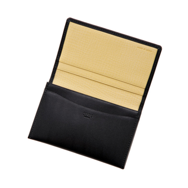 【キプリス】名刺入れ(ササマチ)■シラサギレザー