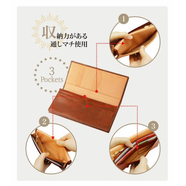 送料無料！【新品】CYPRIS キプリス 長財布 小銭入れ付き束入 クラス4990 定価２７０００円 キプリス】長財布(小銭入れ付き通しマチ束入)□シラサギレザー