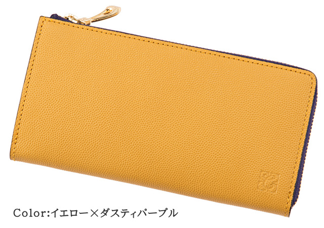 キプリス】コンパクト長財布(L字ラウンドファスナー束入)□グラーノ