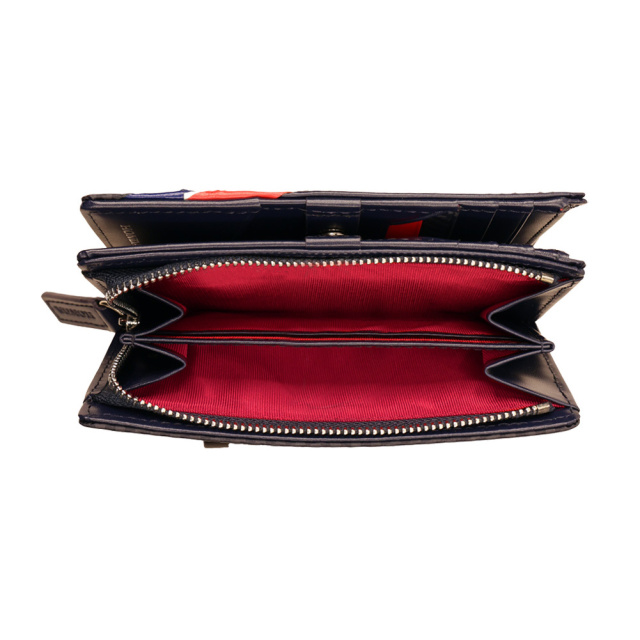 【ノイインテレッセ×HRC】二つ折り財布(ミドルウォレット)■トリコロール