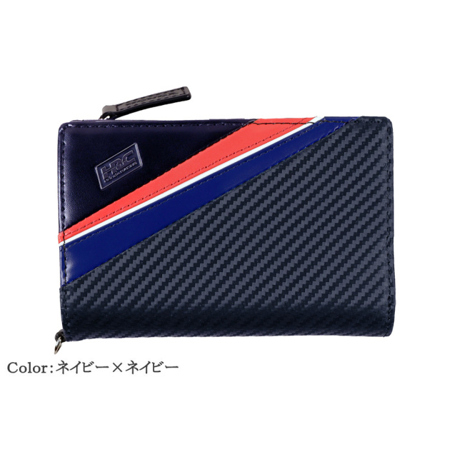 【ノイインテレッセ×HRC】二つ折り財布(ミドルウォレット)■トリコロール