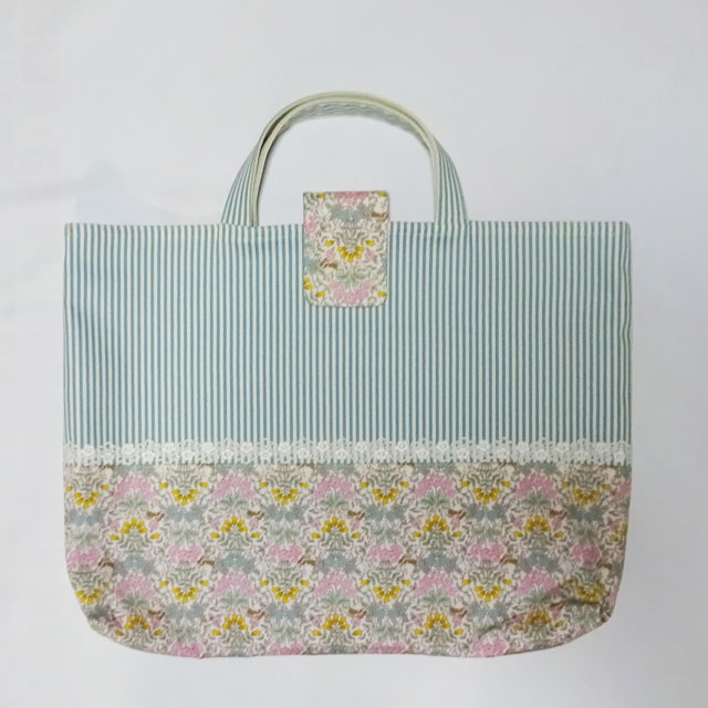 蓋つきレッスンバッグ