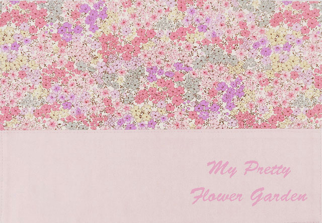 入園入学グッズ手作り幼稚園保育園用の女の子用ランチョンマット