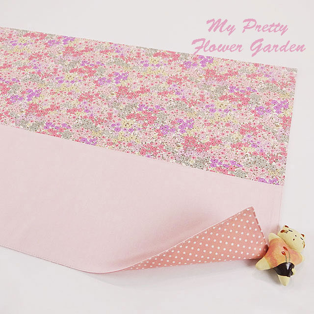 入園入学グッズ手作り幼稚園保育園用の女の子用ランチョンマット大