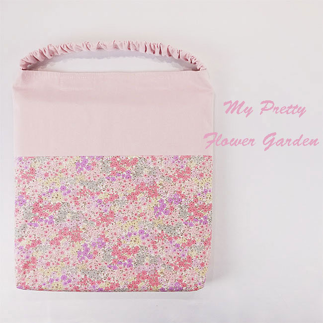 入園入学グッズ手作り幼稚園保育園用の女の子用座布団カバー防災頭巾カバー