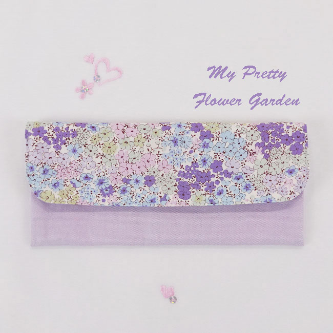 入園入学グッズオーダー手作り幼稚園保育園用の女の子用カトラリーケース