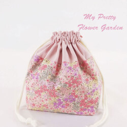 入園入学グッズ手作り幼稚園保育園用の女の子用お弁当袋