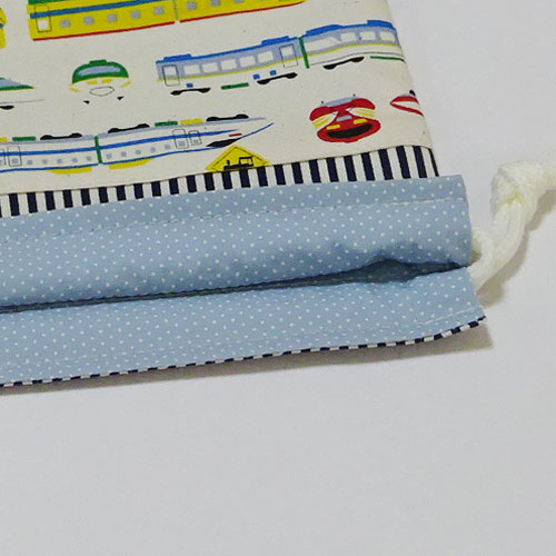 入園入学グッズ 幼稚園 保育園 | コップ袋 【 新幹線 電車 】 手作り