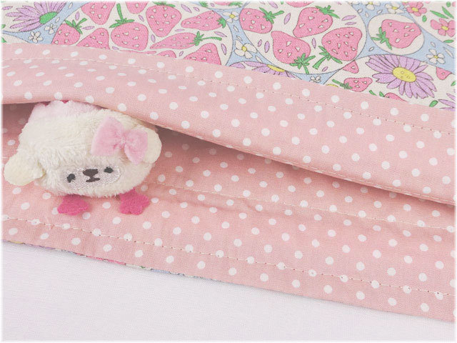 入園入学グッズ 幼稚園 保育園 | お弁当袋 【 いちご柄 】 おしゃれ