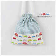 くるま・働く車柄 - セットで揃う入園入学グッズ用品 男の子用