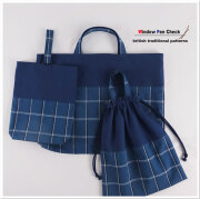 【2日以内発送】 入園入学グッズ New 3点セット【大きめレッスンバッグ ・上履き入れ・巾着袋】 幼稚園 保育園 チェック 男の子 女の子用