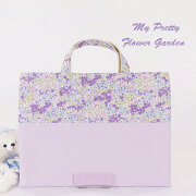 入園入学グッズオーダー手作り幼稚園保育園用の女の子用レッスンバッグ