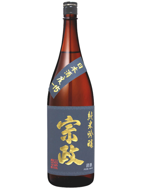 清酒宗政 純米吟醸酒-15 1800ml15度