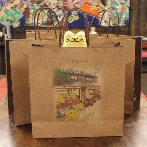 のらやオリジナル紙袋