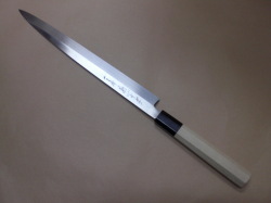 ふぐ刺し包丁　九寸　本焼き　安来青鋼