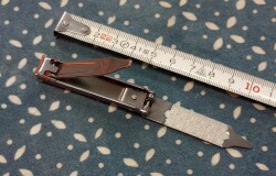 コンパクト爪切り