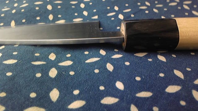 四寸五分 出刃庖丁 有次 鯵切り包丁4寸5分 小出刃庖丁（薄口） アジ切り包丁