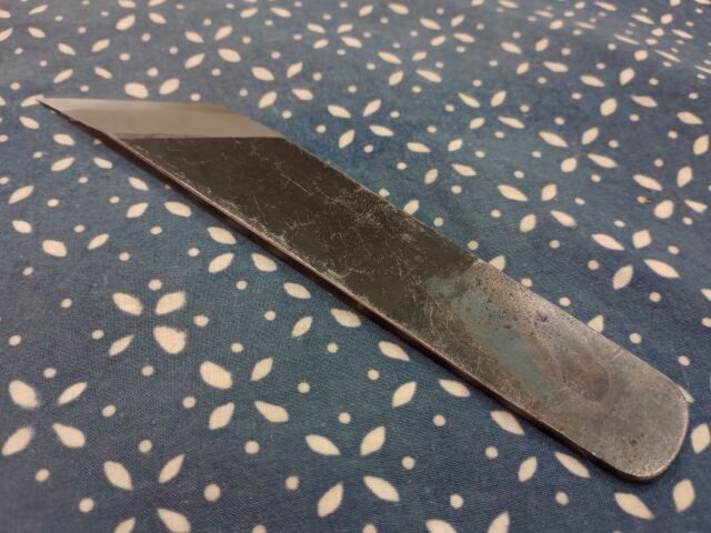 うなぎ庖丁 大阪型 特上 安来鋼青紙2号 うなぎ、穴子の調理に