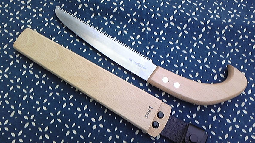 剪定のこ鞘付六寸１