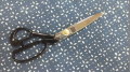 裁ちはさみ黒足八寸１８Cr