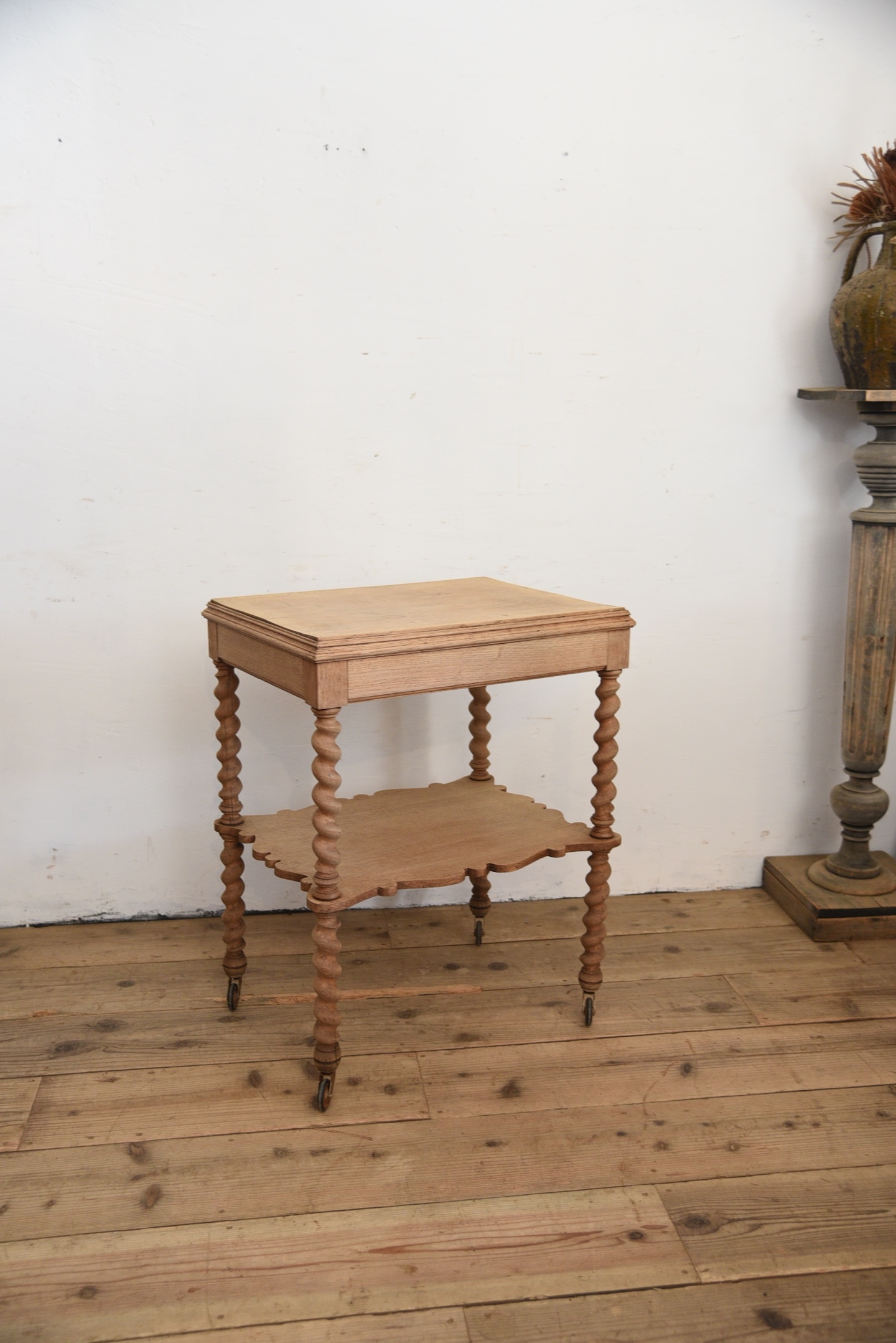 アンティーク　ヴィンテージ　ワゴン　トローリー　サイドテーブル　カート　フレンチ