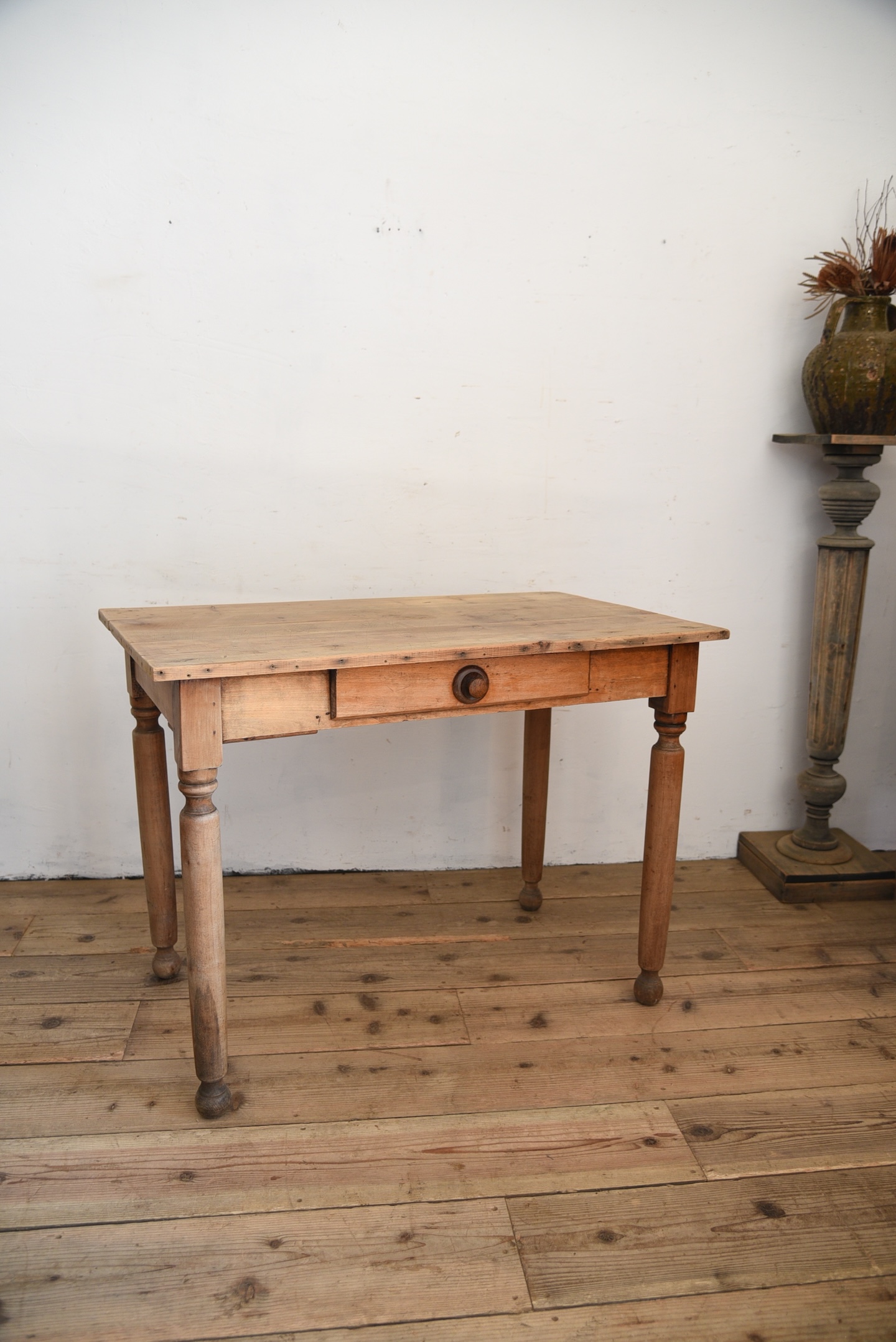 アンティーク　ドロワーテーブル　フレンチ　デスク